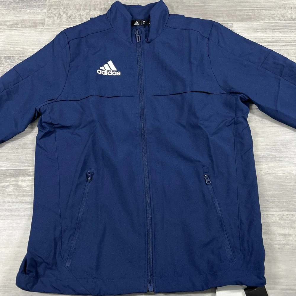 Adidas Youth Rink Suit Full Zip Lightweight Track Jacket GF8188‎ - Kids' Size M